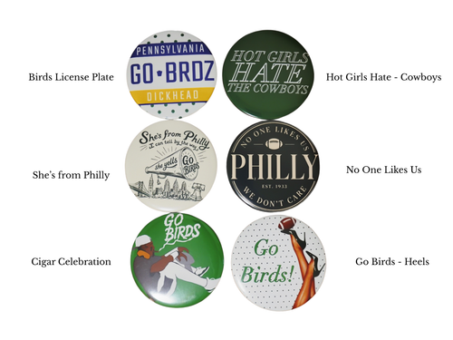 Birds Gameday Buttons